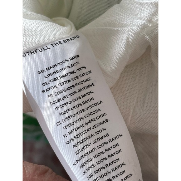 Faithfull The Brand Women's Green Taormina Floral Crepe Halter Neck Midi Dress - Picture 7 of 12